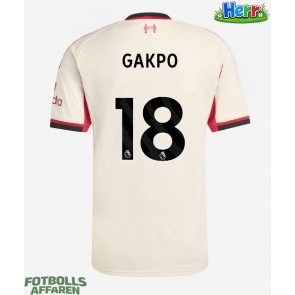 Liverpool Cody Gakpo #18 Bortatröja 2025-26 Kortärmad